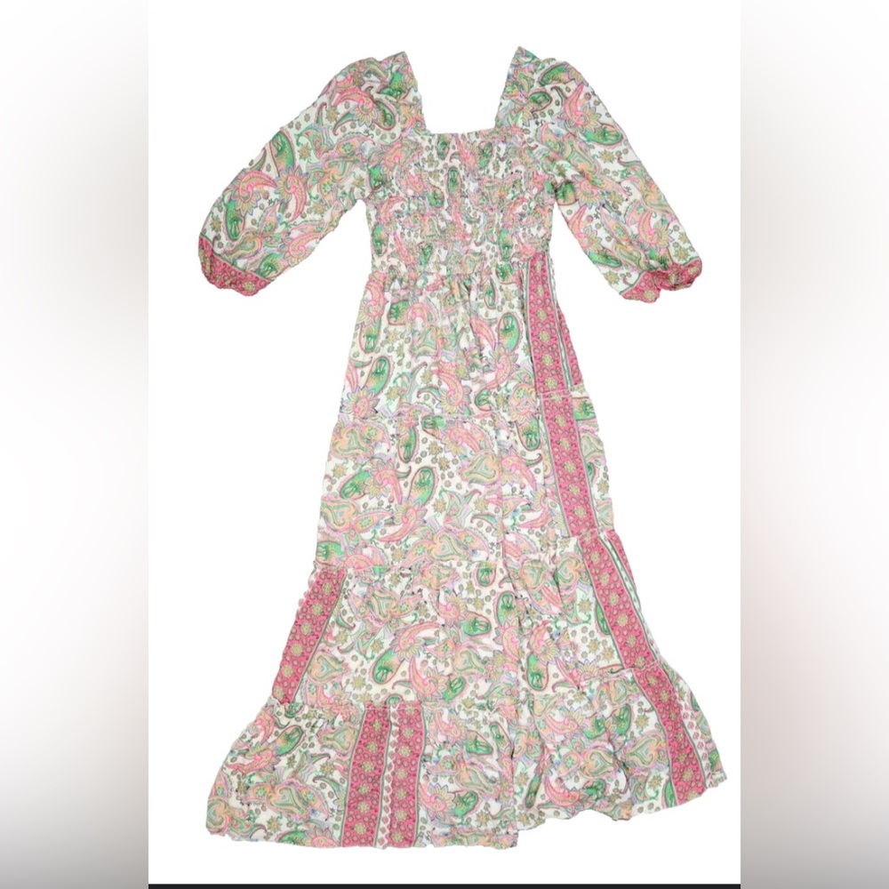 Me 2 Magic Anthropologie BOHO Maxi Dress 
Sz L - Picture 7 of 10